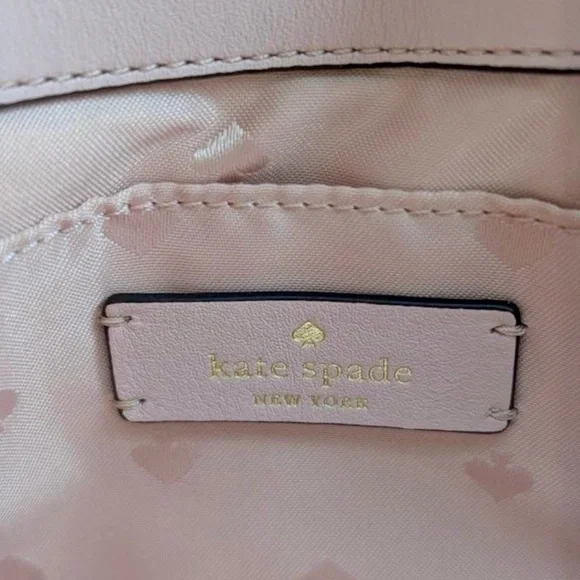 Kate Spade Natalia Flap Quilted Two Way in Rose Smoke - Picture 2 of 4